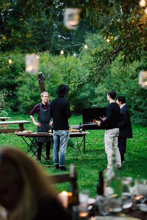 Herbstlicher Grillabend Mit Freunden Krautkopf Backyard Party