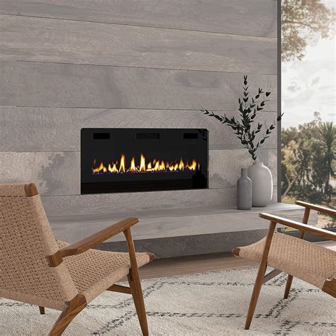 Amazon Okada 42 Electric Fireplace Recessed 3 86 Ultra Thin