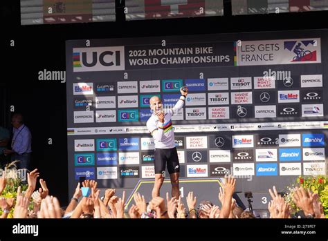 Schurter Nino Winner During Podium Uci Mountain Bike World