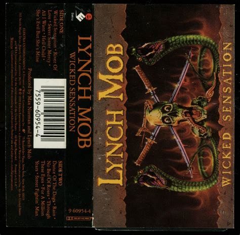 Lynch Mob Wicked Sensation 1990 Cassette Discogs