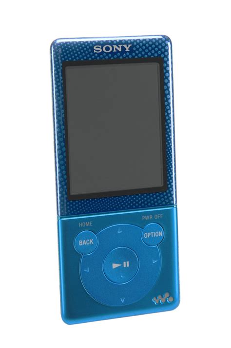 Lecteur audio vidéo MP3 MP4 Sony NWZ E474 8GO BLEU 3633438 Darty