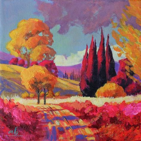 Hills Of Tuscany Painting By Madison Bell Saatchi Art