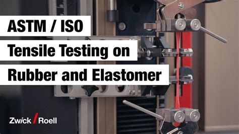 Astm D Tensile Test Rubber Elastomers Zwickroell