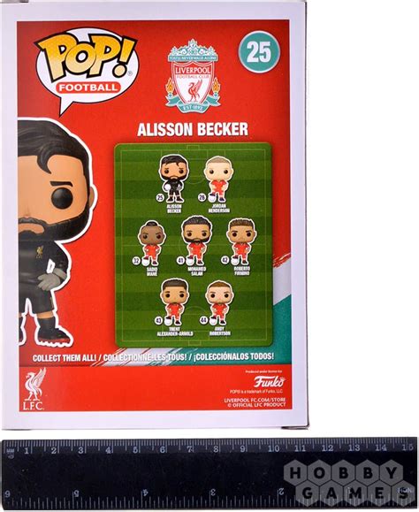 Фигурка Funko Pop Football Leverpool Alisson Becker 25 Купить