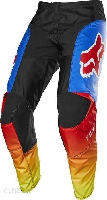 Odzie Motocyklowa Spodnie Fox Junior Fyce Blue Red Cross Mx