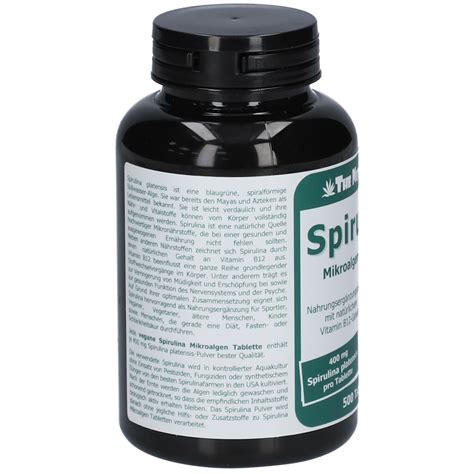 Spirulina Mikroalgen Tabletten