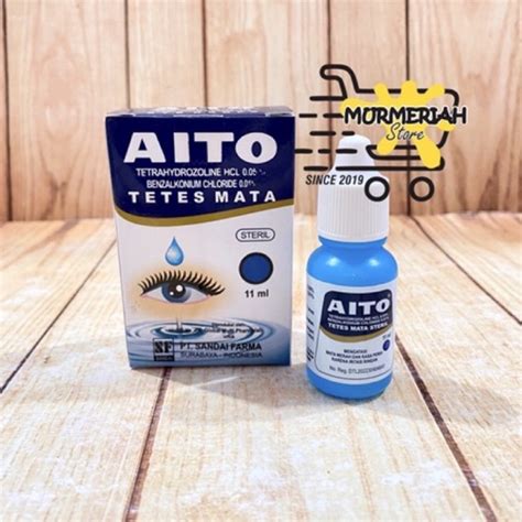 Jual AITO Eye Drop Botol Obat Tetes Mata Merah Perih Karena Debu Asap