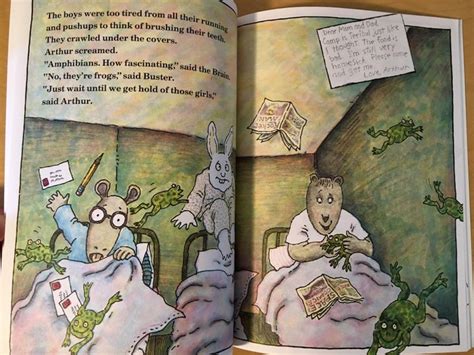 Arthur Goes To Camp Marc Brown Book 1982 Arthur Adventure Etsy