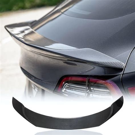 Amazon Jcing Model Y Carbon Fiber Trunk Spoiler For Tesla Model Y