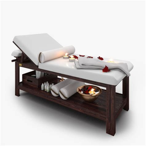 Scene Spa Massage 3d Model