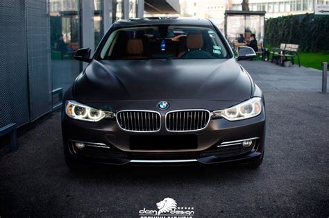 BMW F30 Satin Pearl Nero DCM Design