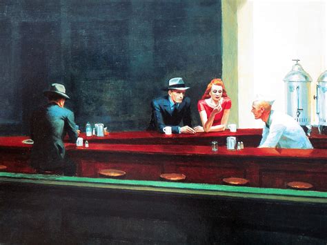 Edward Hopper Nighthawks Print 1942 American Art Etsy