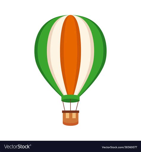 Indian Hot Air Balloon Royalty Free Vector Image