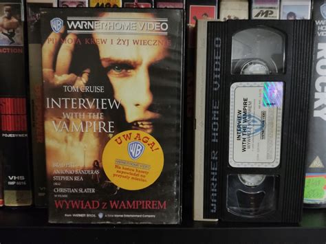 WYWIAD Z WAMPIREM TOM CRUISE BRAD PITT VHS 13515759988