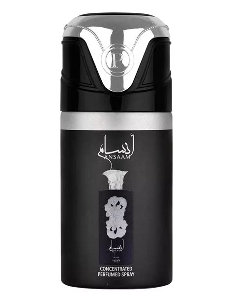 Lattafa Pride Ansaam Silver Body Spray 250ml