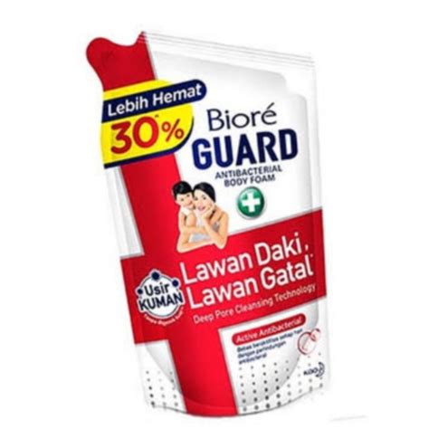 Jual Biore Guard Body Foam Active Antibacterial Revill 800ml Shopee