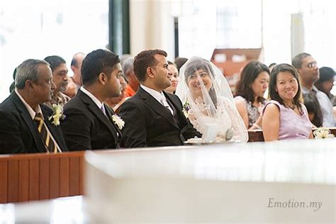 St Francis Xavier Church Wedding Petaling Jaya Barath Felicia