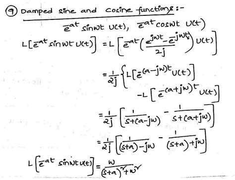 Laplace Transformssignals And Systems Lecture Notes