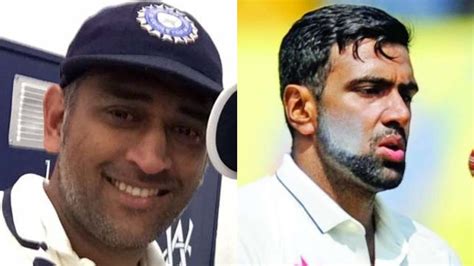 R Ashwin Reveals Ms Dhoni Wore His Indian Jersey Shedding Tears Whole