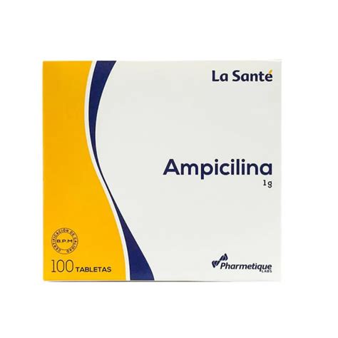 Ampicilina Gr Caja X Tabletas