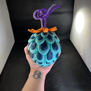 One Piece 3D Printed Devil Fruit Kaido Cosplay - Etsy