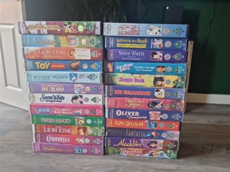 Disney Vhs Tapes Bundle £4 00 Picclick Uk