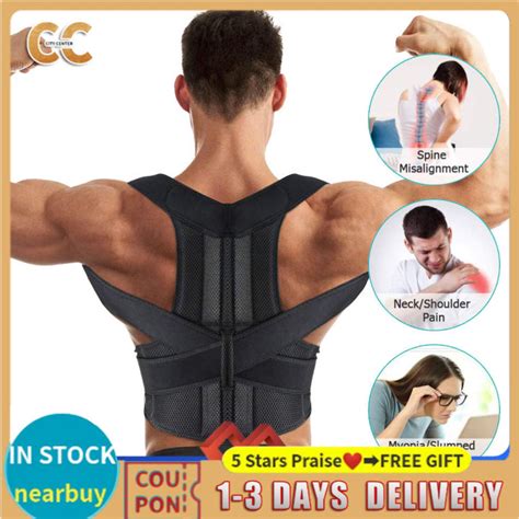 CODBack Straightener Posture Corrector For Men Adjustable Spine Back