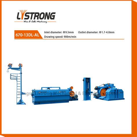 Listrong Mm Aluminum Wire Rod Breakdown Machinery System China