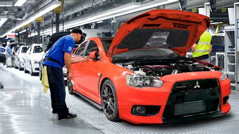 Inside Best Japanese Factory Producing The Mitsubishi Lancer Evolution