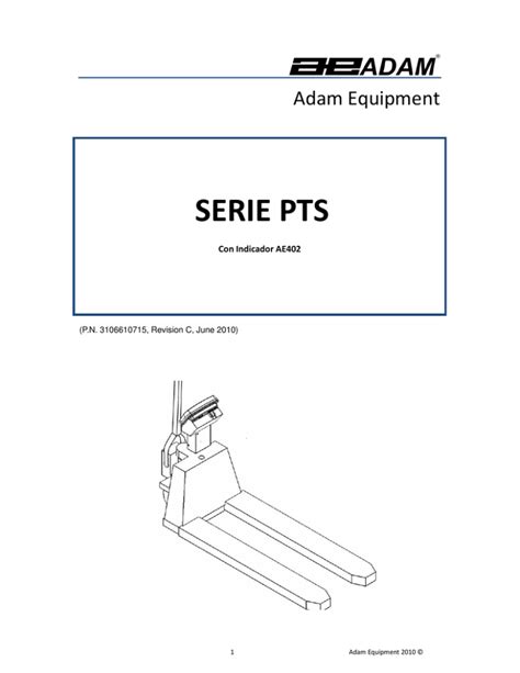 Serie Pts Adam Equipment