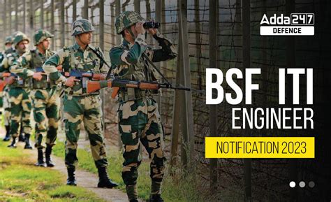 BSF ITI Engineer Notification 2023