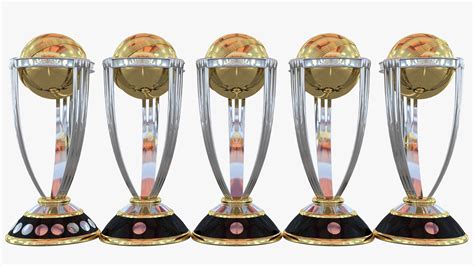 3D ICC Cricket World Cup 2023 ALL Trophy 2023 - TurboSquid 2133016