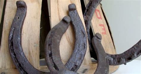 Antique Horseshoes Set Of 3 Cast Iron Farmhouse Decor Country