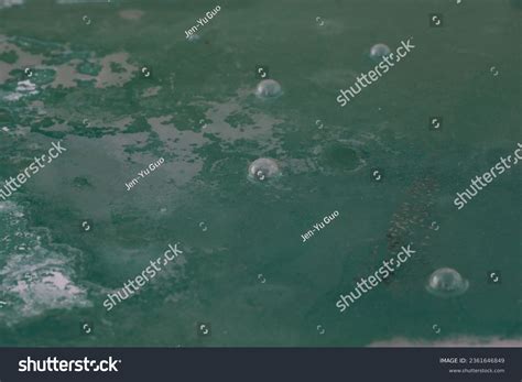 falling rain  ripples   ground images stock
