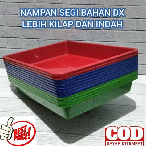 Jual Nampan Plastik Murah Tempat Saji Kotak Baki Plastik Termurah