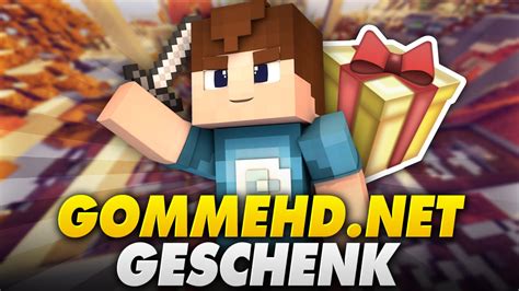 Gommehd Net Geschenk Minecraft Letsphil Youtube