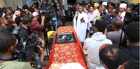 Artist Tamrat Destas Funeral Ceremony