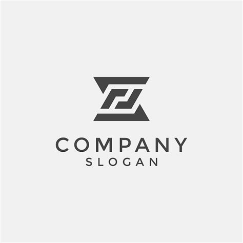 Premium Vector Modern And Simple Letter Fz Or Zf Initial Monogram Logo