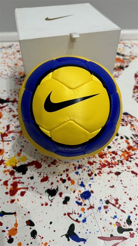 NIKE PREMIER LEAGUE TOTAL 90 AEROW HI VIS ANNIVERSARY MATCH BALL 169