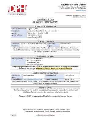 Fillable Online Itb Wayne County Hd New Generator Pdf Fax Email Print