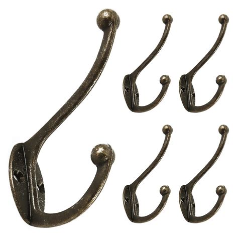 5 PCS Doek Haak Hanger Metalen Muur Opknoping Haak Grandado