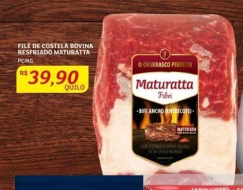 Filé de Costela Bovina Resfriada Maturatta PC KG oferta na Assaí Atacadista