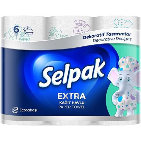 Selpak Extra Havlu L Desenli Carrefoursa