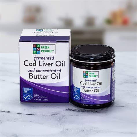 Fermented Cod Liver Oil And Butter Oil Blend Green Pasture