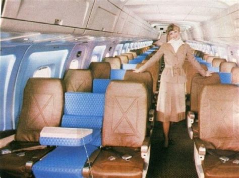 Braniff Dc Coach Cabin Aircraft Interiors Airplane Interior