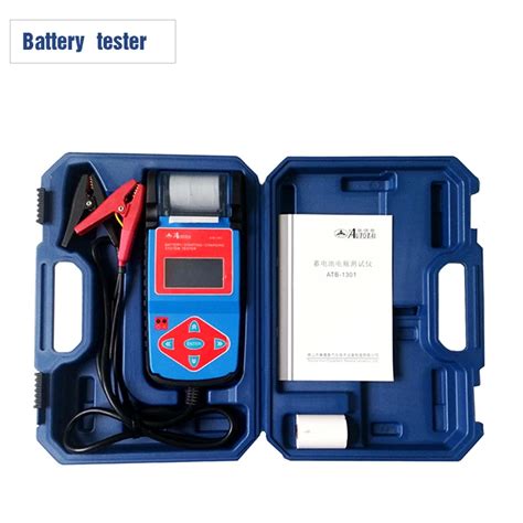 Car Battery Inner Resistance Tester Battery Analyzer Atb 1301 Digital Battery Tester Buy