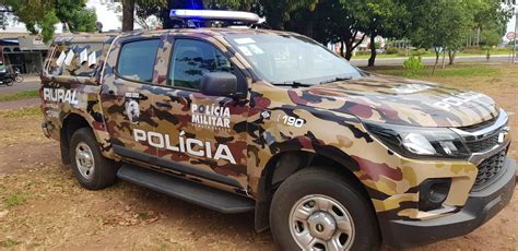 Gua Boa Policia Militar Recebe Viaturas Para O Patrulhamento Rural