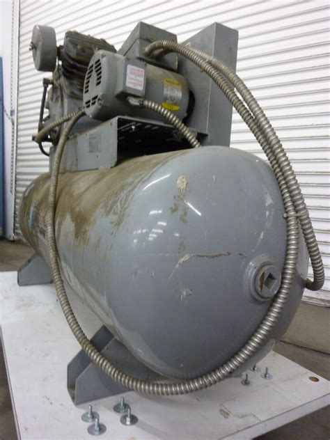 Ingersoll Rand Air Compressor 242 5d 30 Gallon Horizontal 220v 5hp