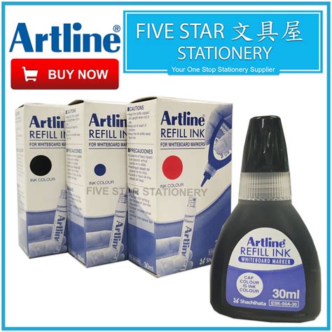 Fivestar U Artline Whiteboard Marker Refill Ink Esk A Ml Cc Black