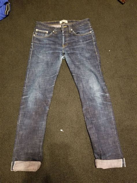 Naked Famous Sakura Stretch Selvage Grailed